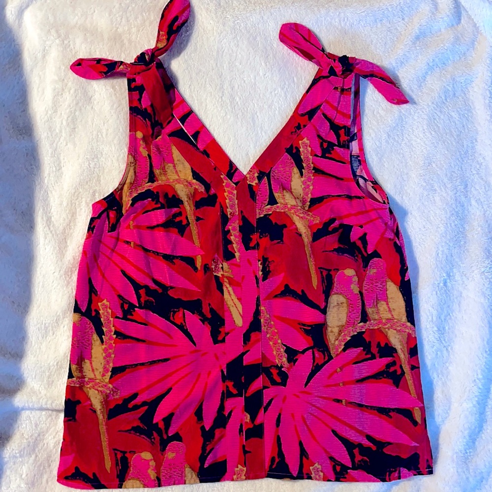 Sleeveless JCrew blouse